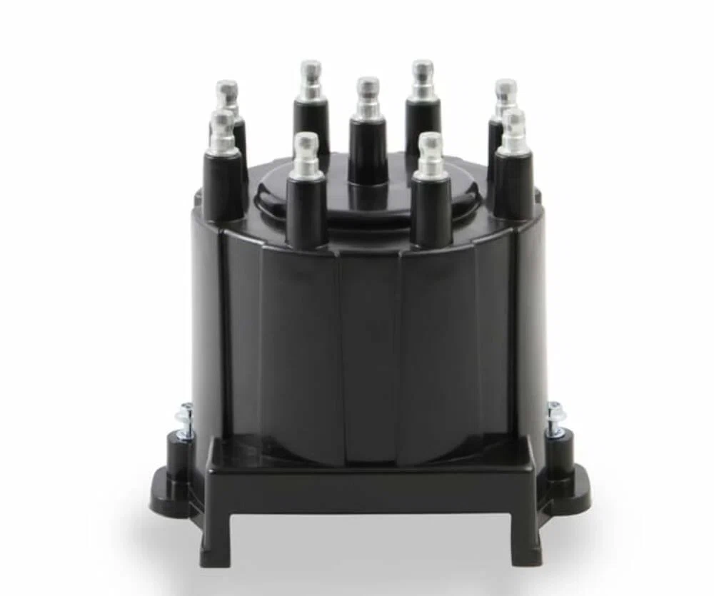 Distributor Cap & Rotor Kit - HEI Style - Black - 8139